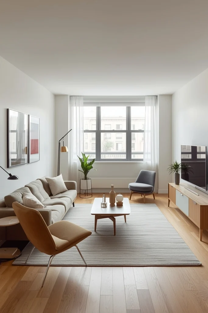 Open-Plan Layout with Clear Sightlines