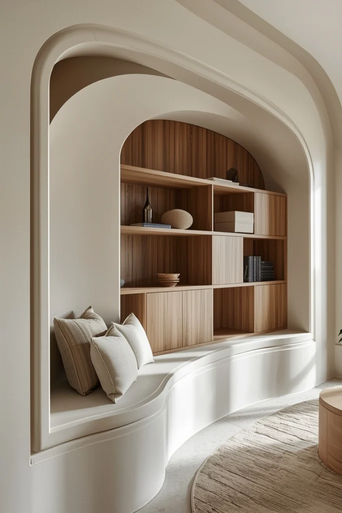 Sculptural Built-In Features