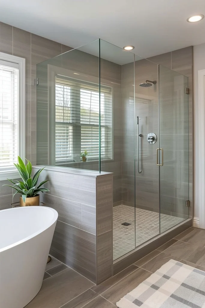 Upgrade to a Walk-In Shower