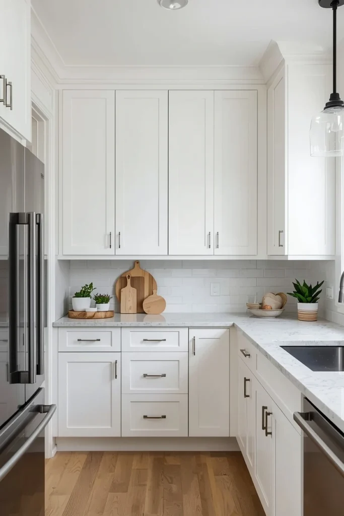 Vertical Cabinets That Reach the Ceiling