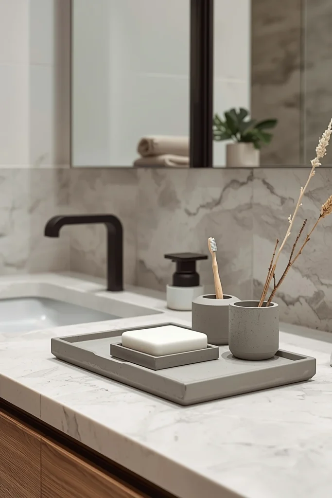 Concrete Bathroom Accessories