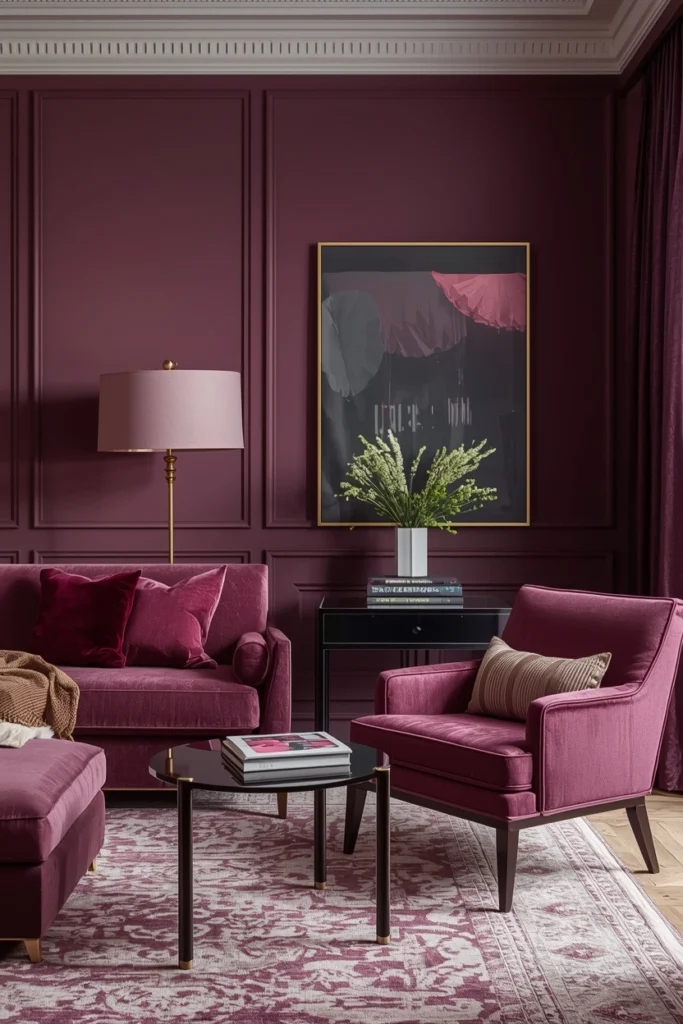 Plum and Aubergine Elegance