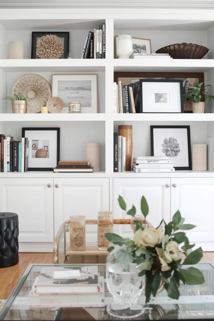 Restyle Shelves with What You Own
