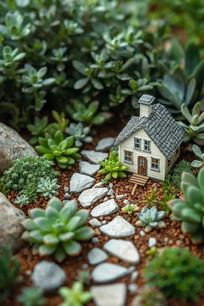 Succulent Fairy Garden