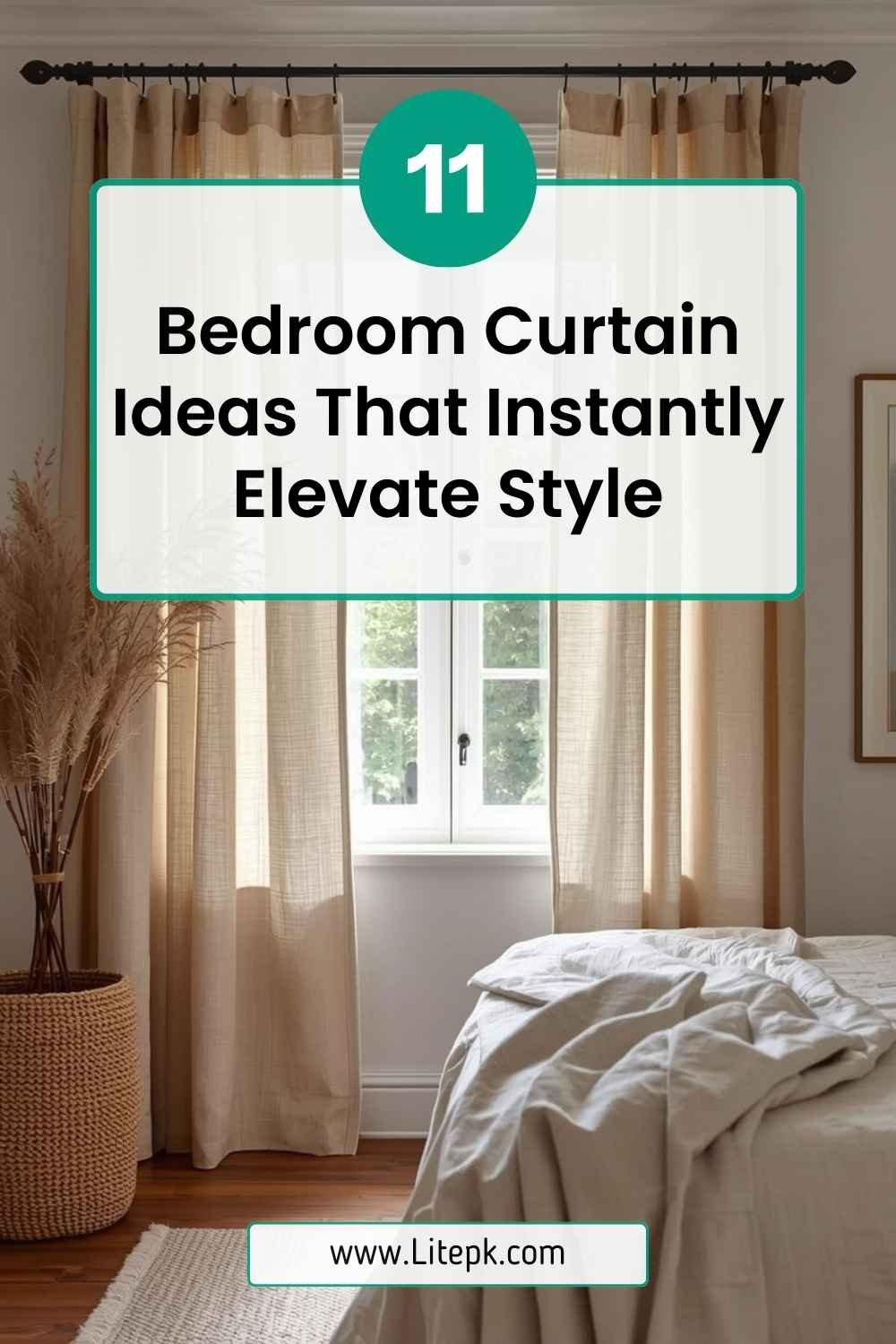 11 Bedroom Curtain Ideas That Instantly Elevate Style