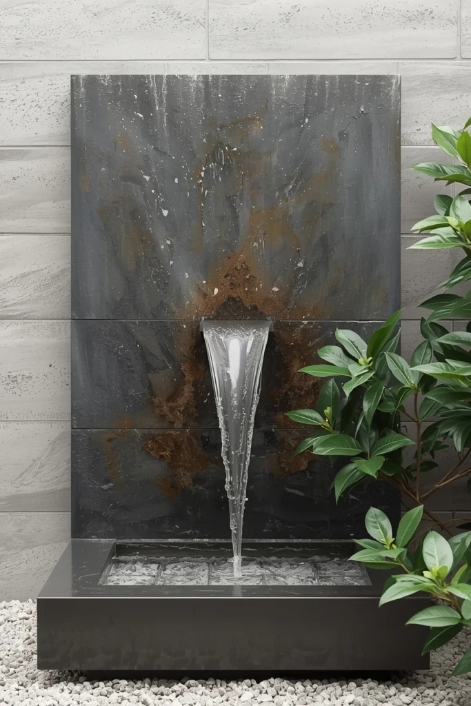 Disappearing Water Fountain