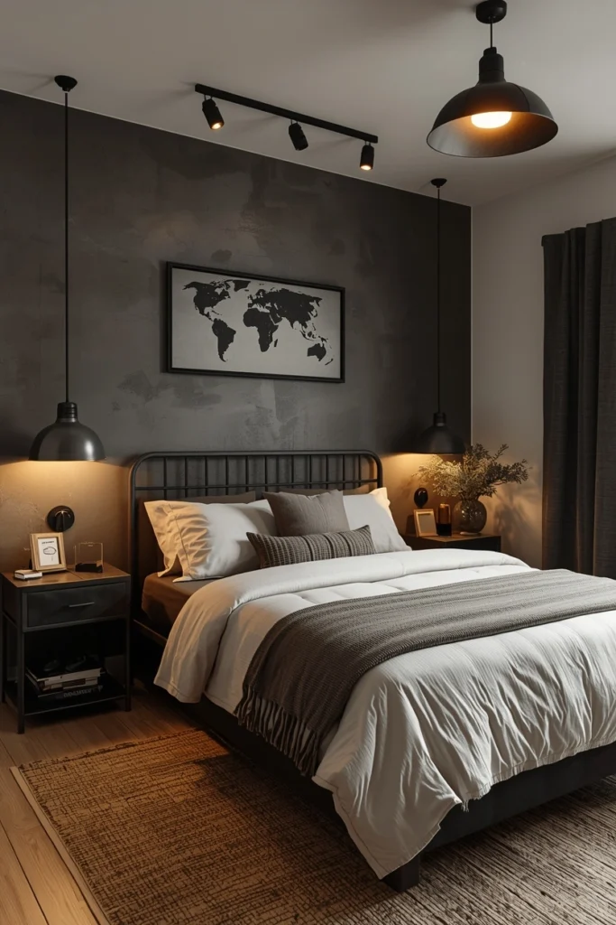 Industrial-Style Bedrooms