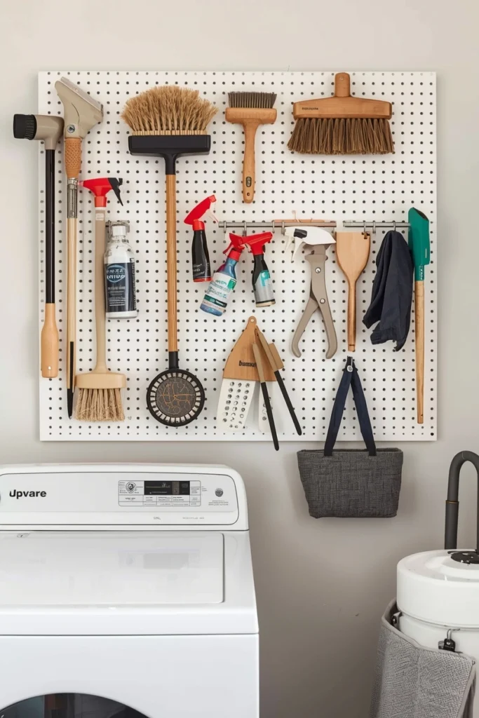 Install a Pegboard for Tools and Accessories