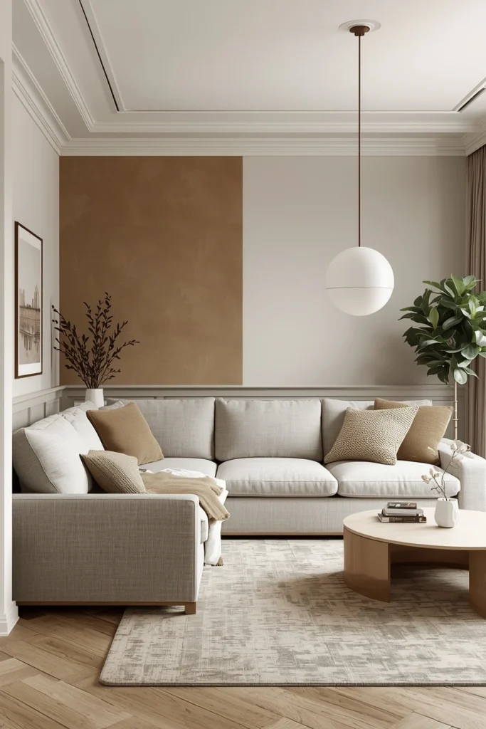 Layout with Light Color Zoning