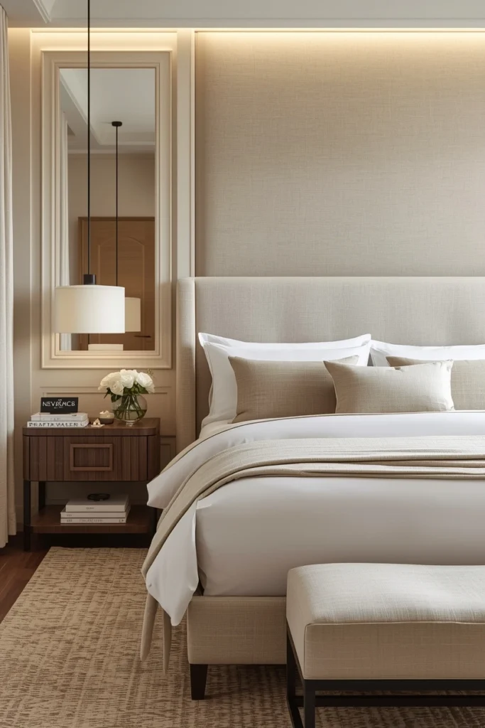 Neutral Bedrooms with Hotel-Inspired Calm