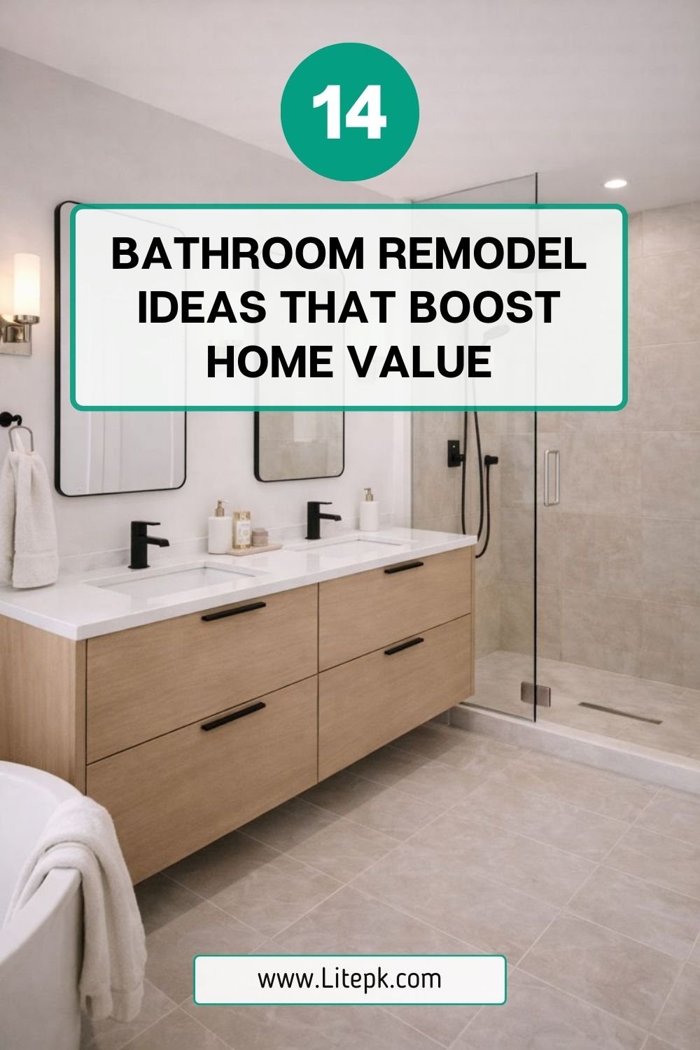 14 Bathroom Remodel Ideas That Boost Home Value