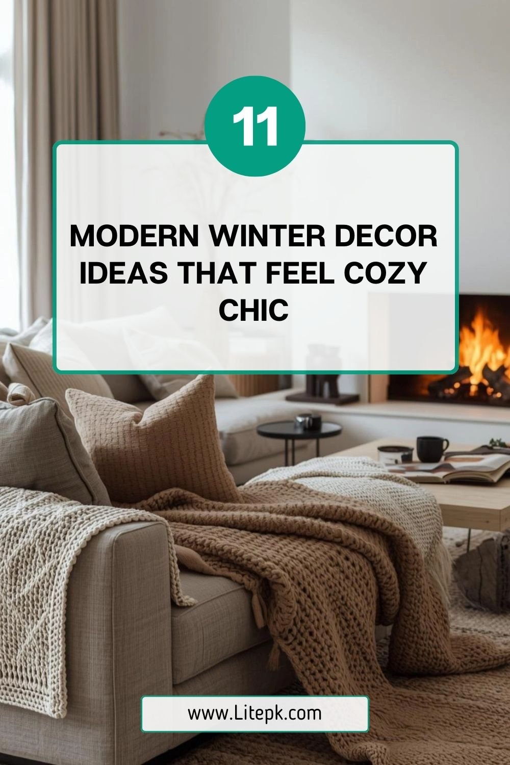 11 Modern Winter Decor Ideas That Feel Cozy Chic
