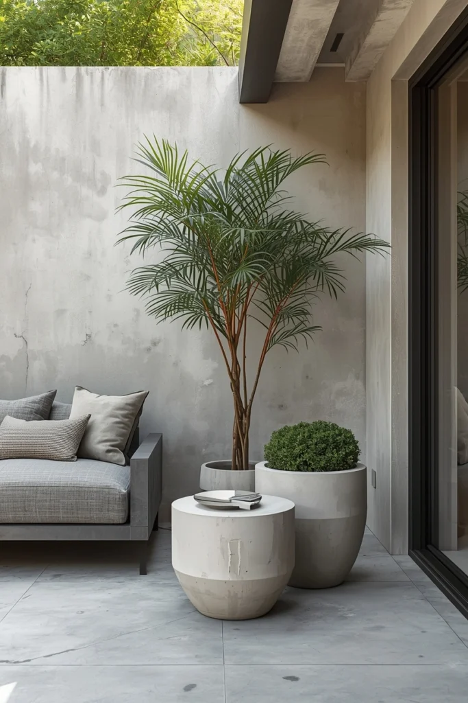 Concrete Outdoor Decor Accents