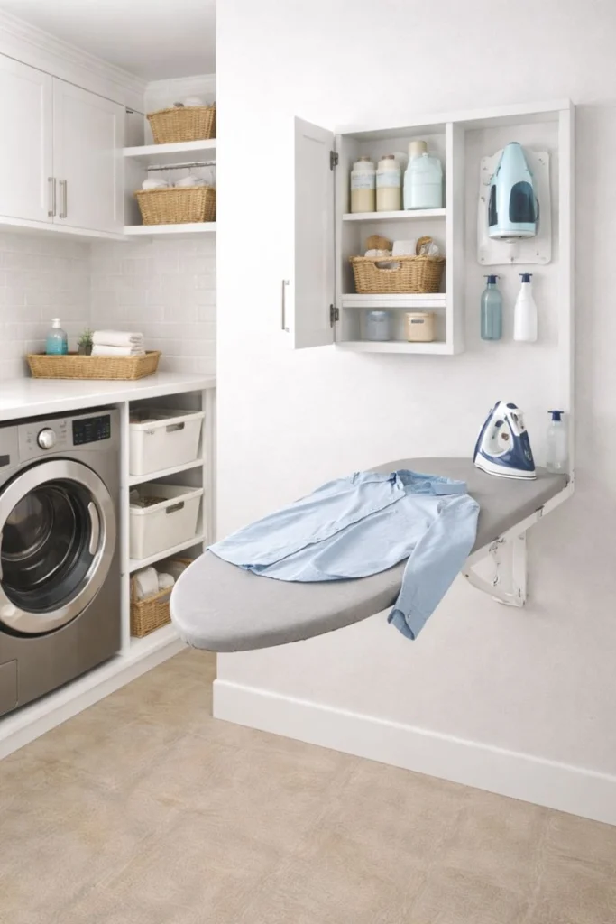 Fold-Down Ironing Boards