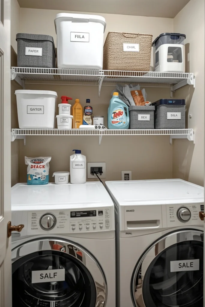 Store Bulk Items on High Shelves