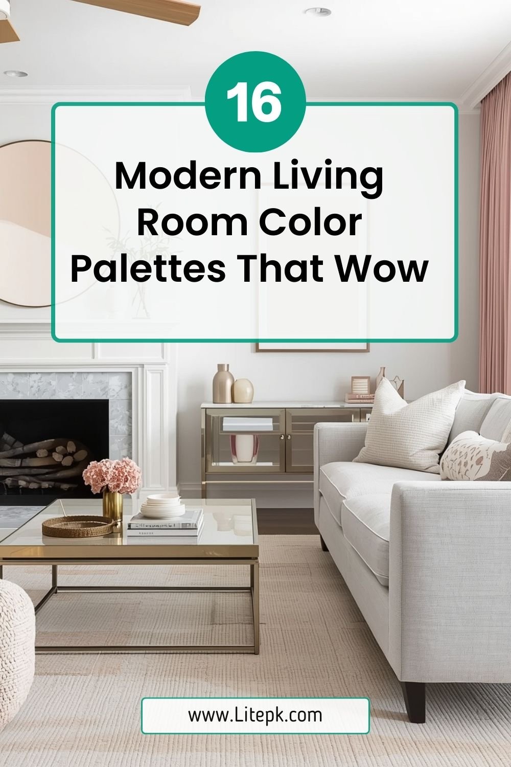 16 Modern Living Room Color Palettes That Wow