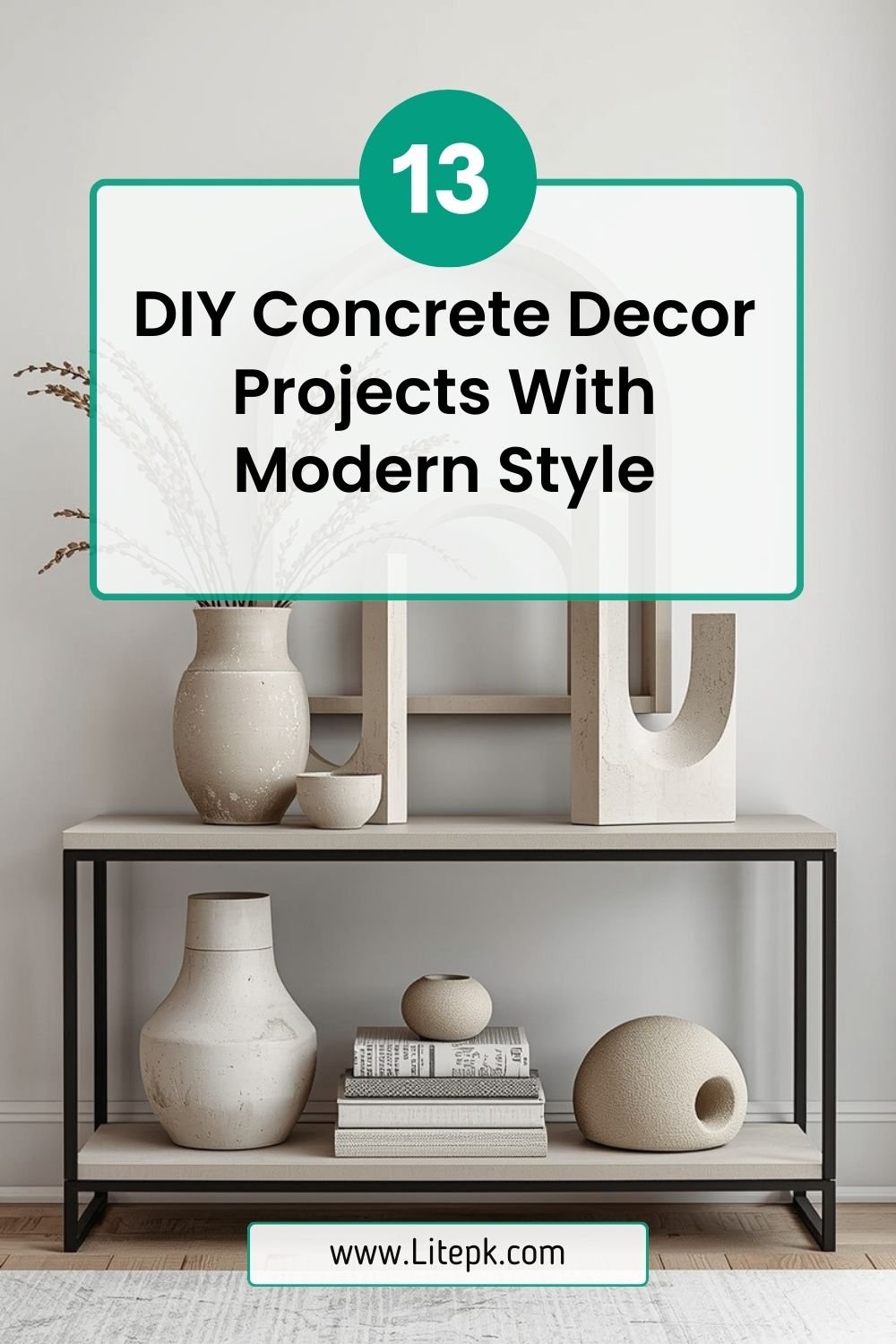 13 DIY Concrete Decor Projects With Modern Style