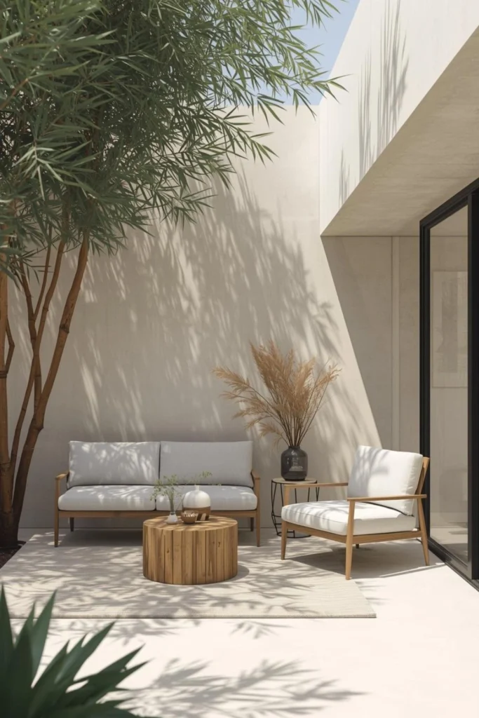 Minimalist Outdoor Styling