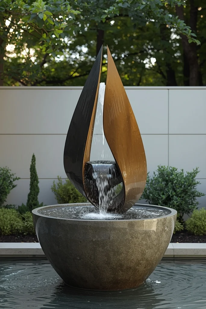 Sculptural Statement Fountain