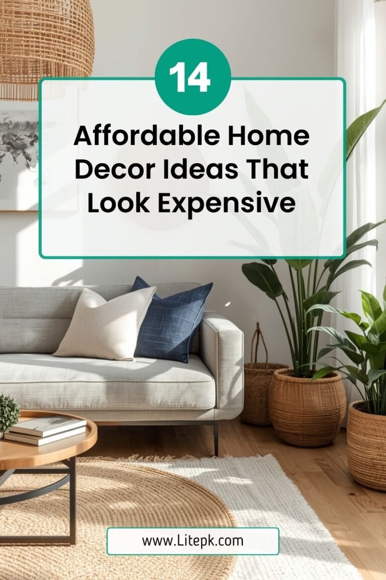 14 Affordable Home Decor Ideas That Look Expensive