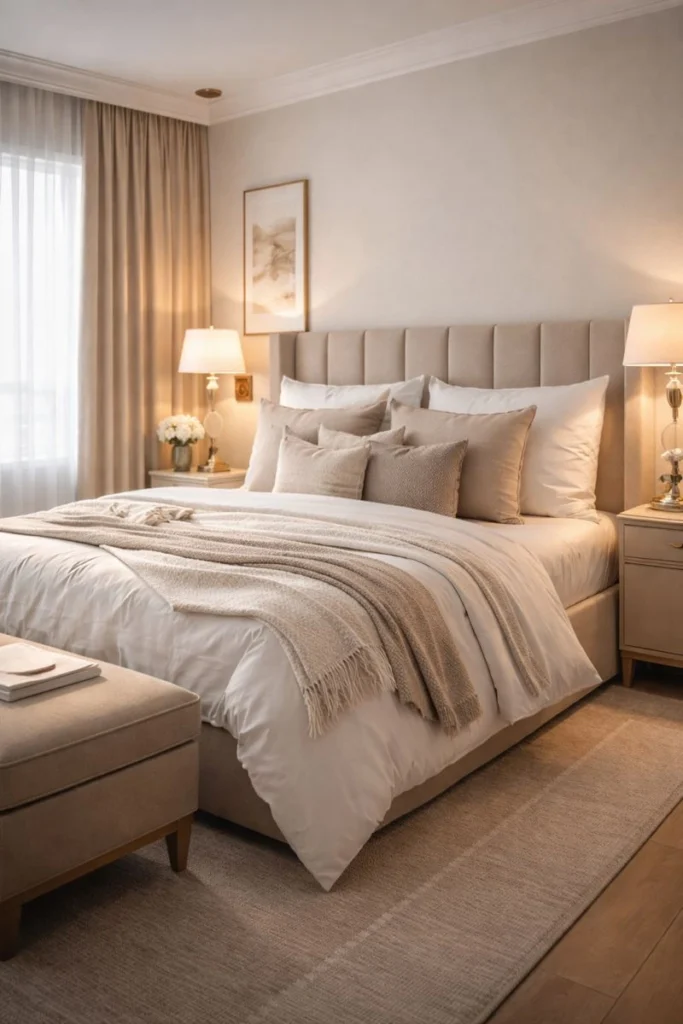 Calm, Hotel-Inspired Bedrooms