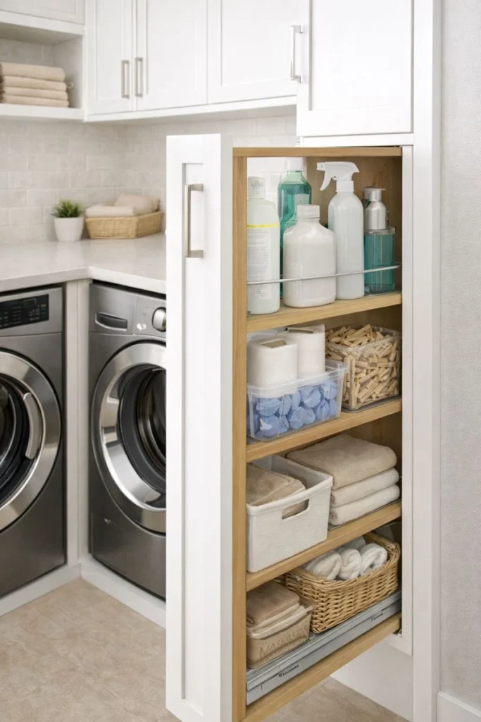 Pull-Out Pantry Cabinets