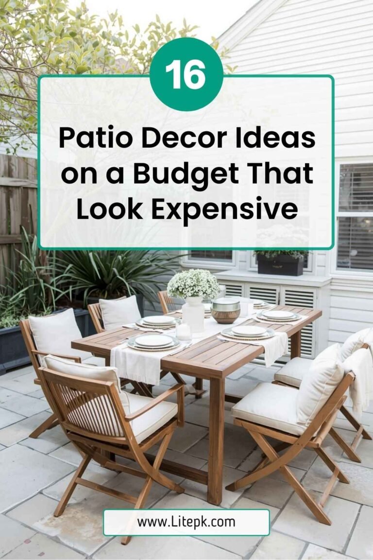 Patio Decor Ideas on a Budget That Look Expensive