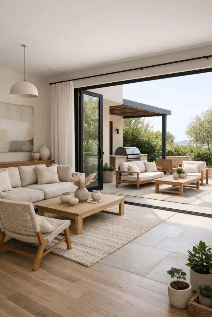 Seamless Indoor-Outdoor Flow