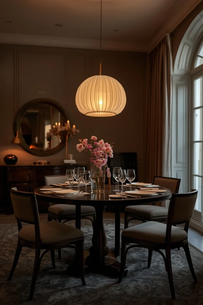 Soft Diffused Lighting for Intimate Dining