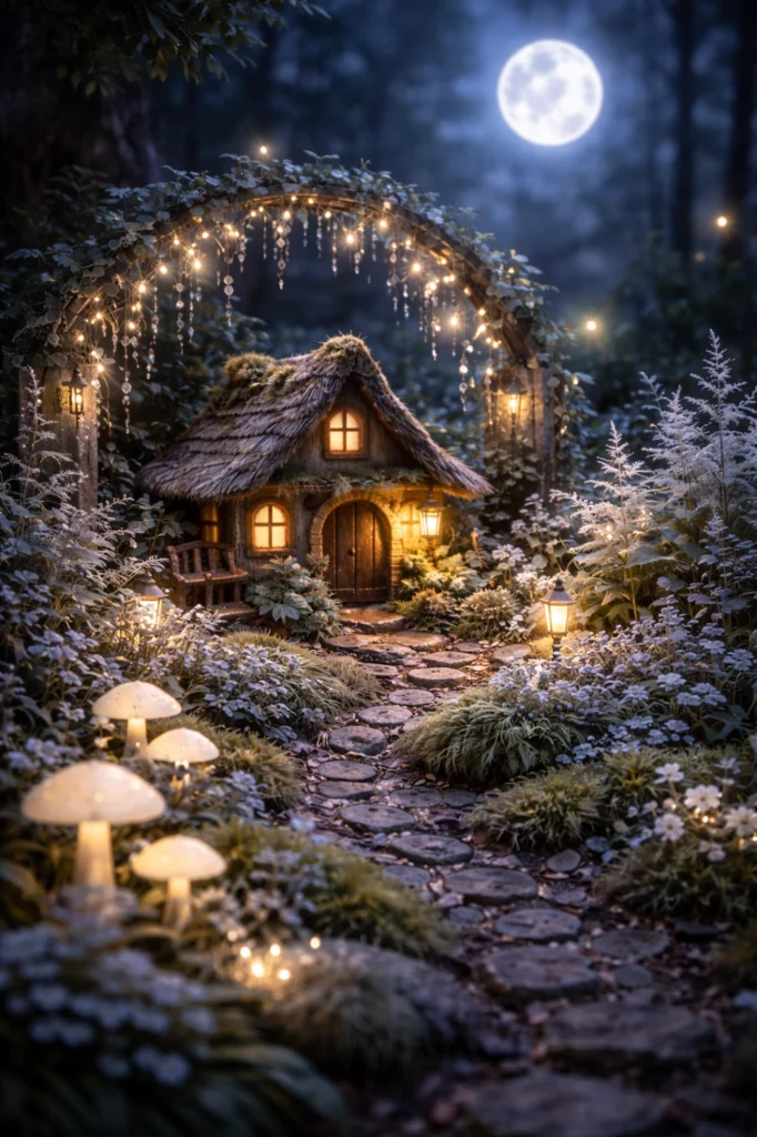 Moonlit Fairy Garden