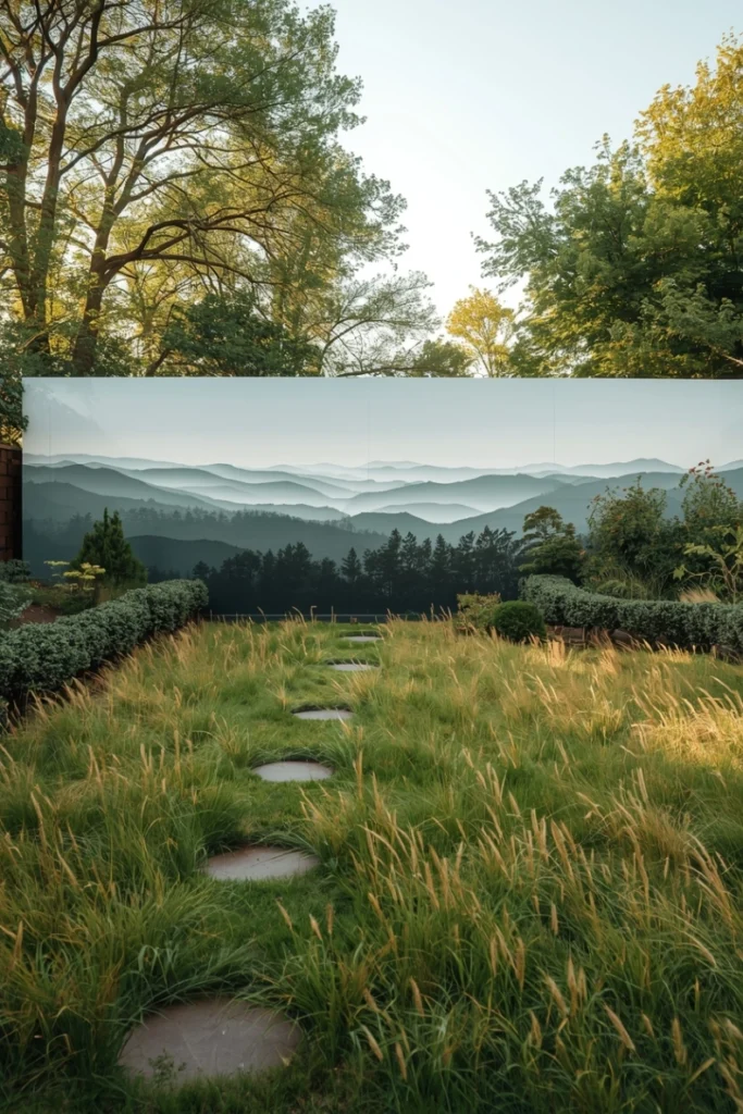 Landscape Illusion Murals for Depth and Space