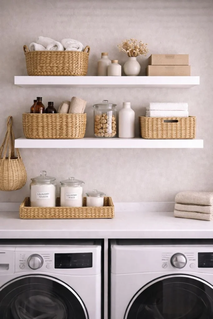 Layered Baskets for Texture and Warmth