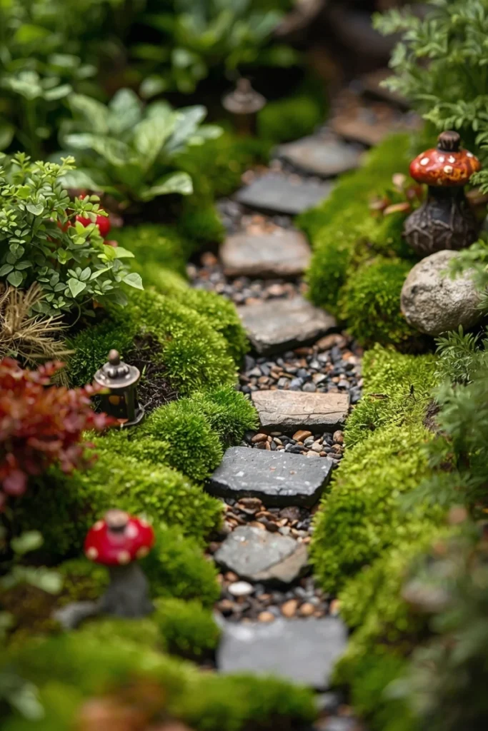Moss-Covered Fairy Pathway