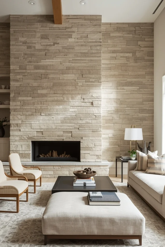 Stone Accent Walls for Architectural Depth