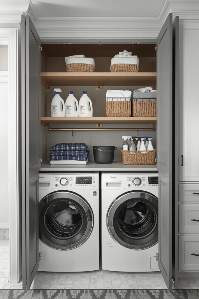 Add Pull-Out Cabinets for Hidden Storage