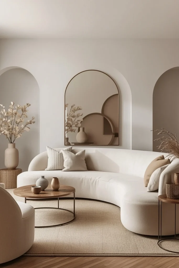 Curved Furniture and Soft Shapes