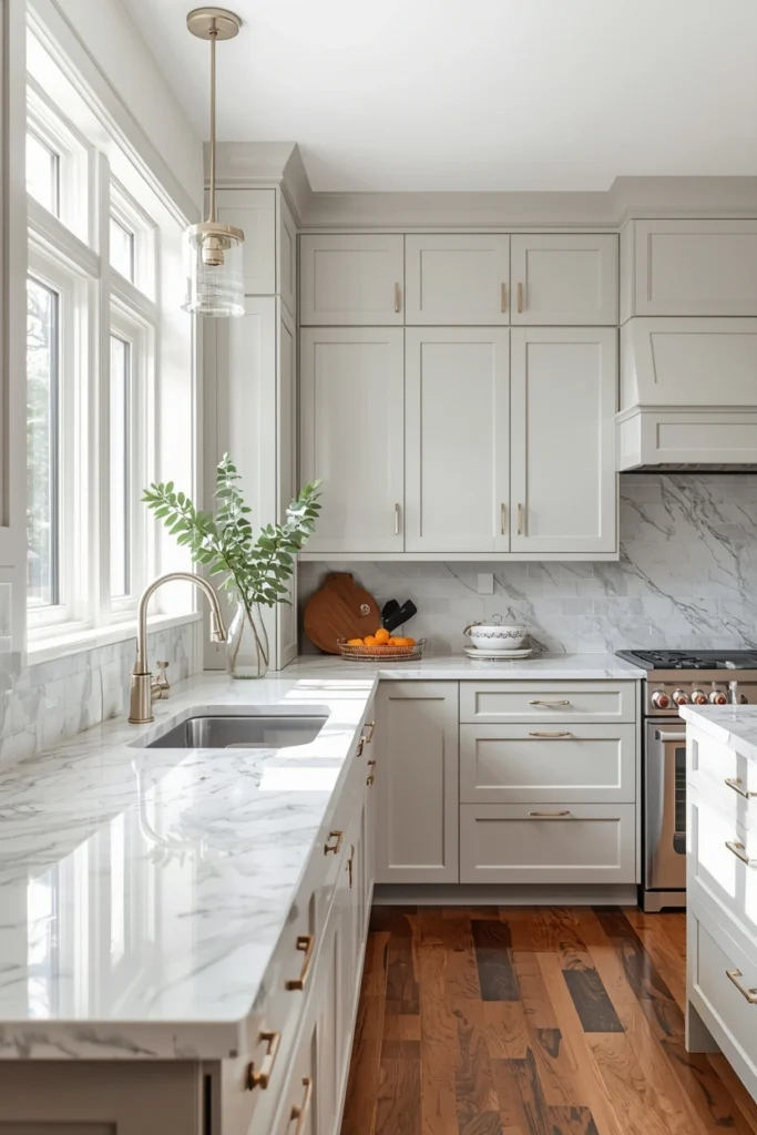 Marble or Granite Kitchen Countertops