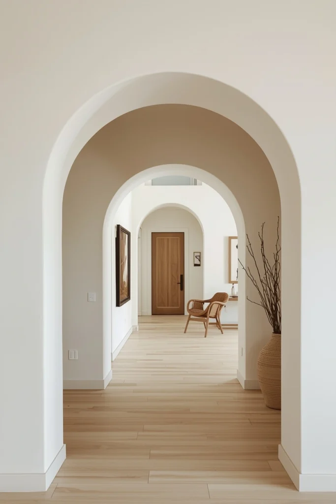 Rounded Archways and Soft Architectural Openings