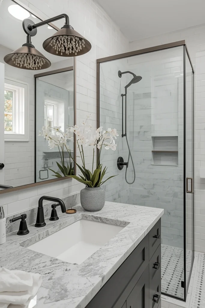 Add Modern Bathroom Fixtures