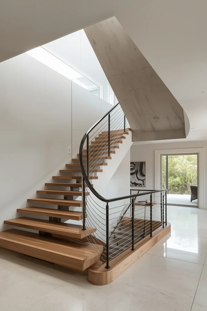 Statement Staircases as Design Features