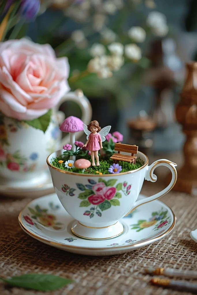 Teacup Fairy Garden