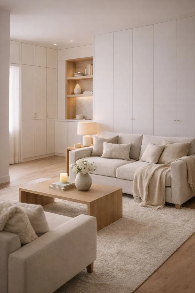 Built-In Storage for a Seamless Look