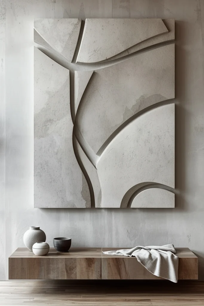 Concrete Wall Art Panels