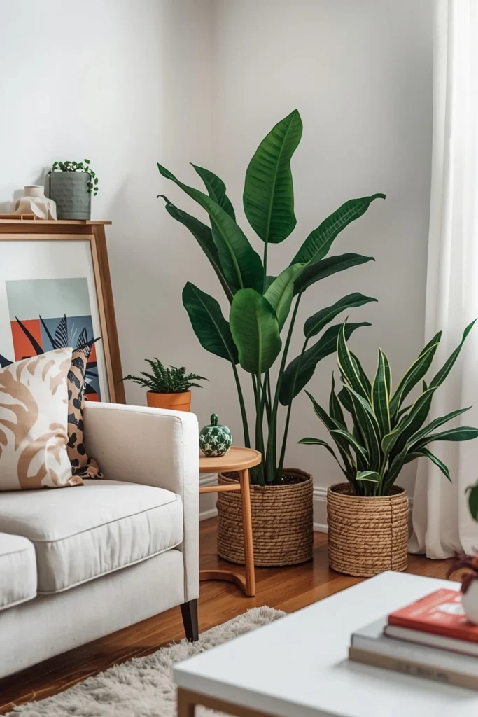 Introduce Indoor Plants for Natural Warmth