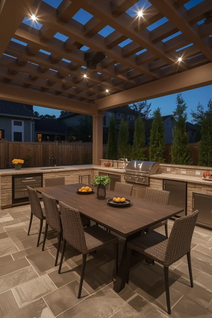 Outdoor Kitchens and Dining Spaces