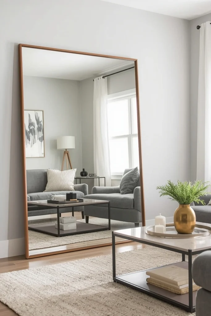 Use Mirrors to Reflect Light and Space