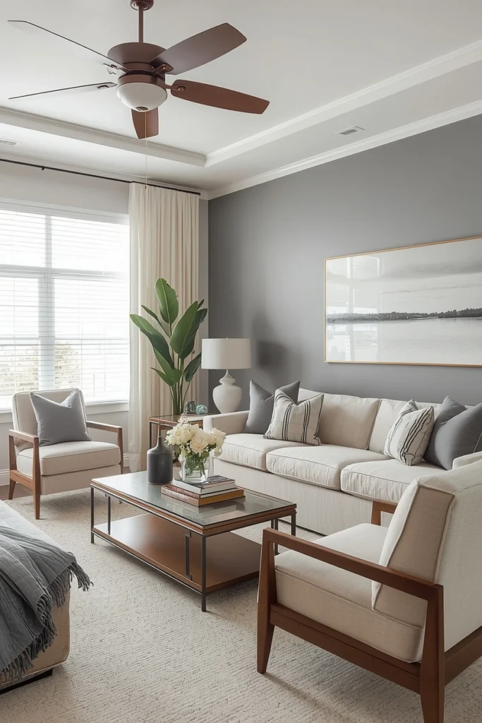 Warm Gray and Crisp White