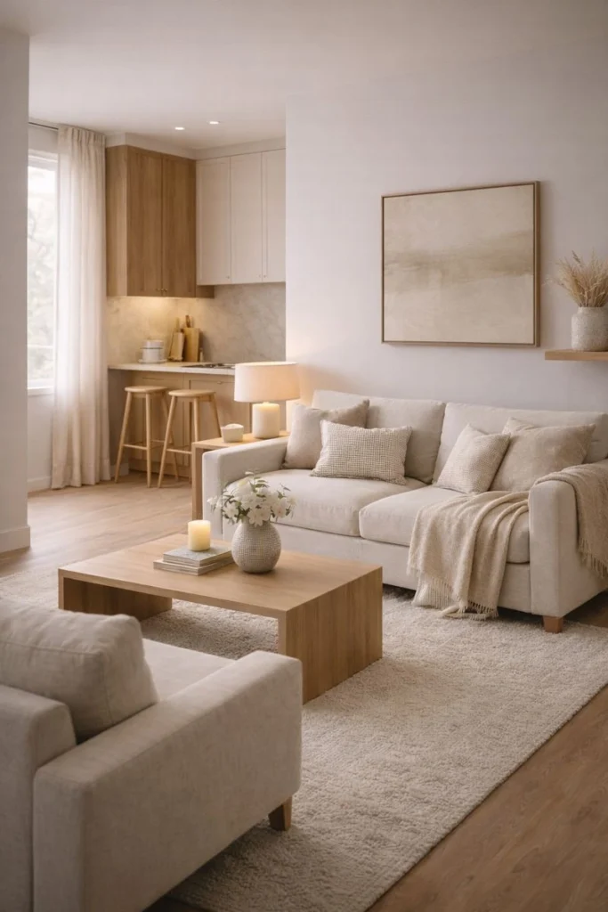 Warm Wood Accents for Natural Elegance