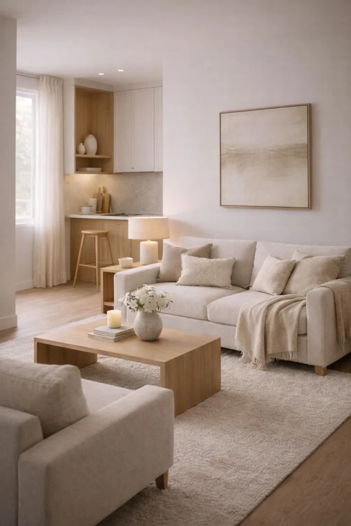 Curated Decor Instead of Excess Accessories