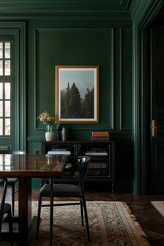 Forest Green Sophisticated Spaces